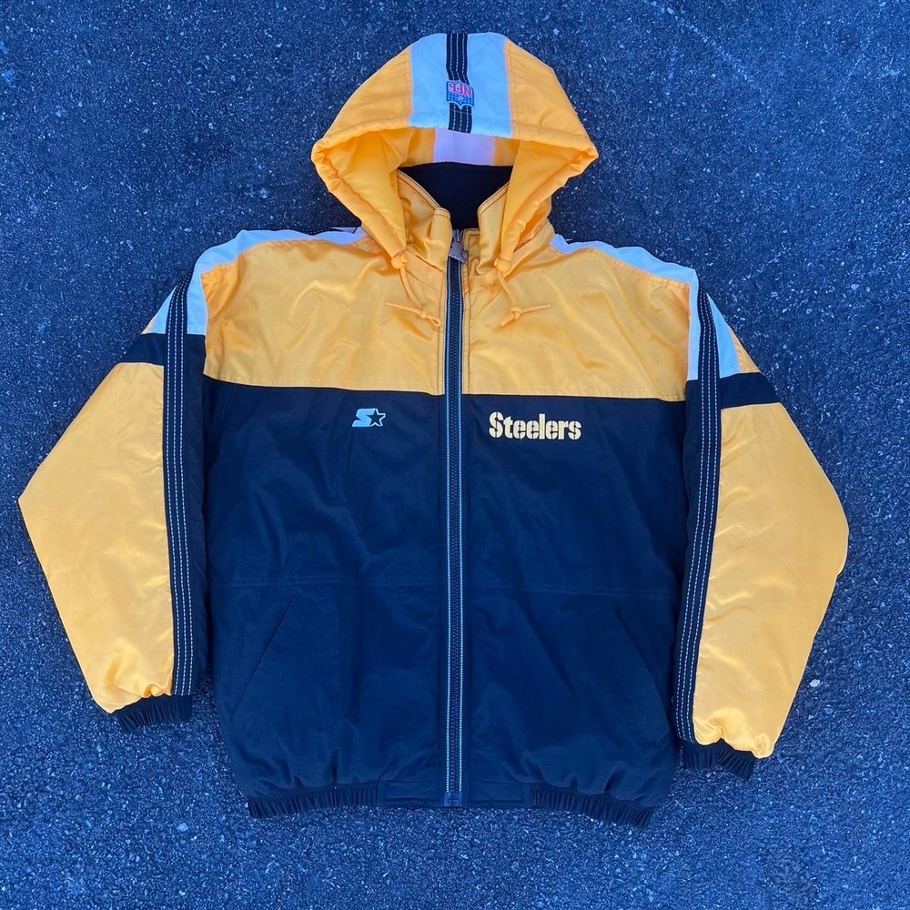 Y2K Pittsburgh Steelers NFL Proline jacket size M